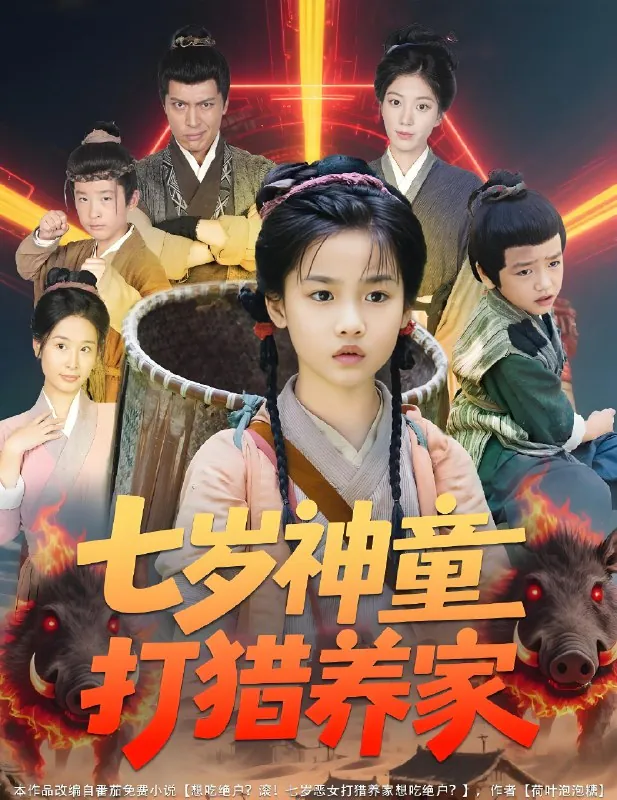 七岁神童打猎养家&全村闹饥荒萌宝肉满仓