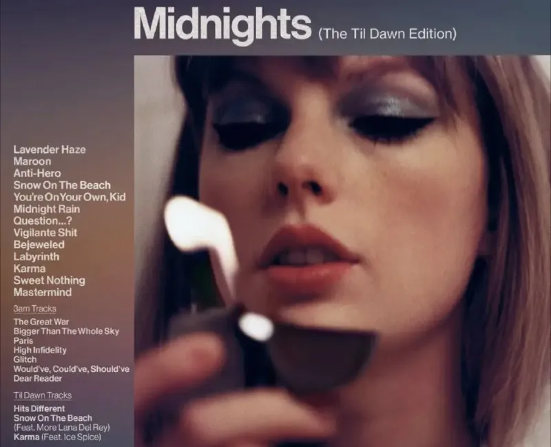 TaylorSwift-2023年专辑-Midnights（TheTilDawnEdition）